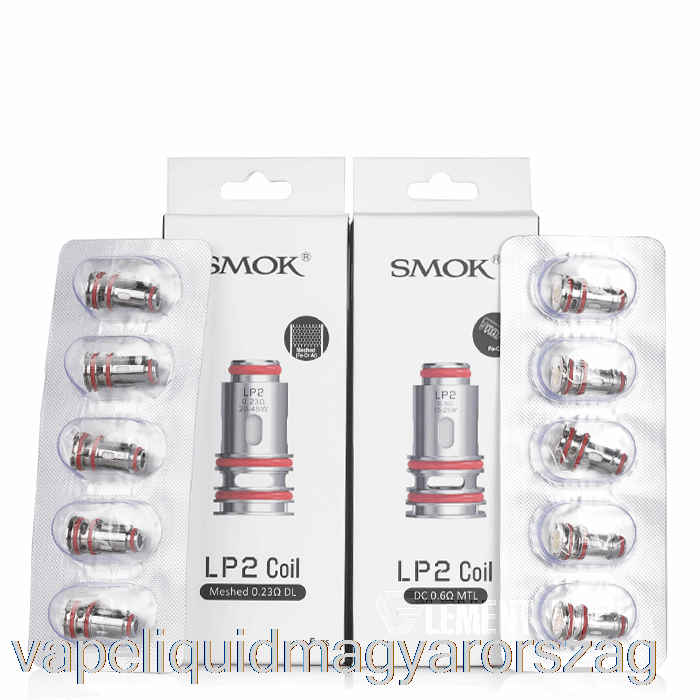 Füst Lp2 Cseretekercs 0,6 Ohm Lp2 Dc Mtl Tekercs Vape Folyadék